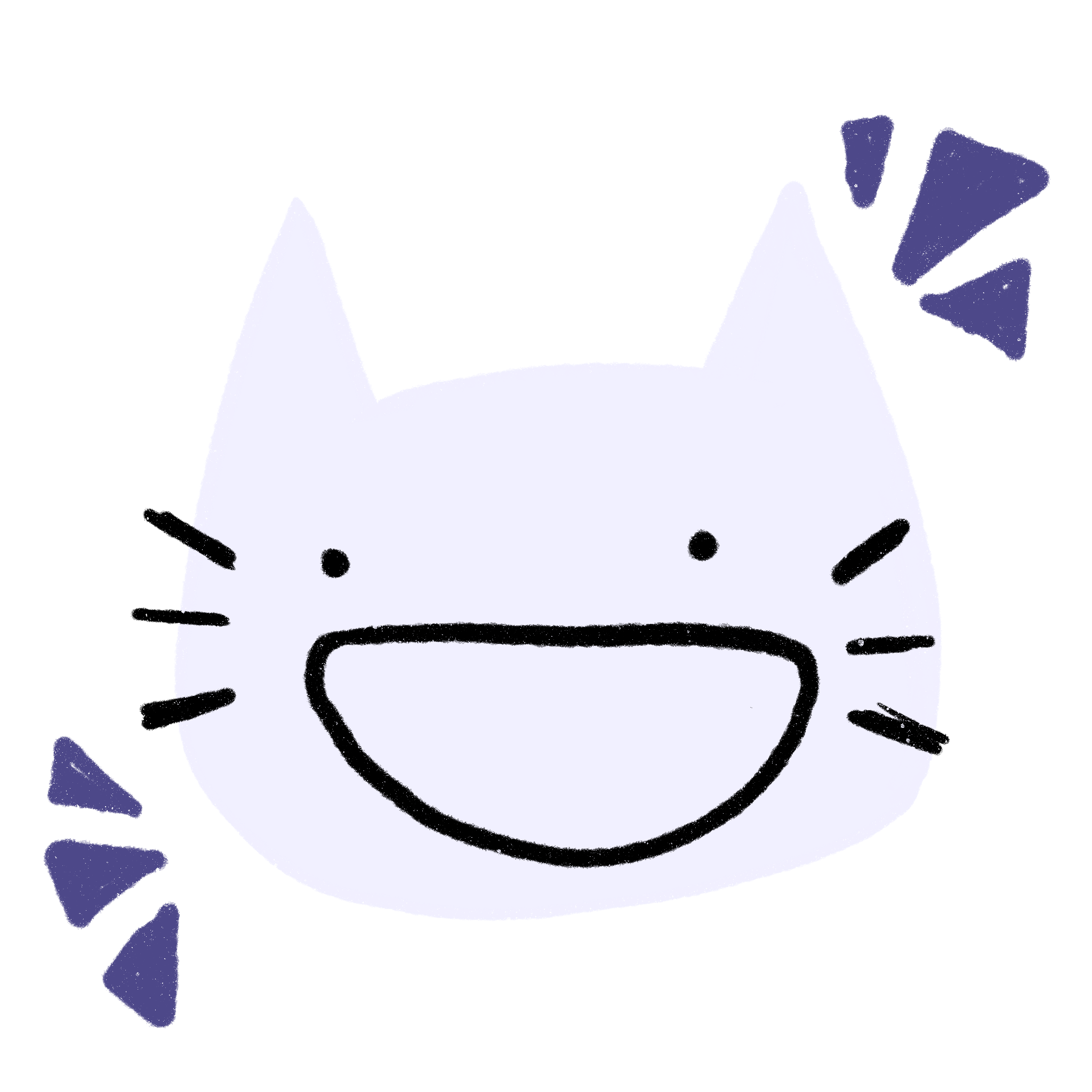 cat icon happy
